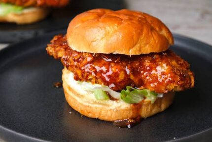 CHICKEN BBQ BURGER